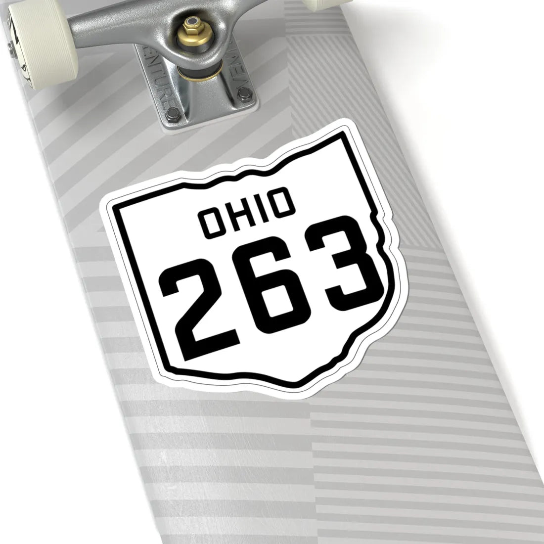 OH-263 1927 (Ohio) (Road Sign) STICKER Vinyl Kiss-Cut Decal - The Sticker Space