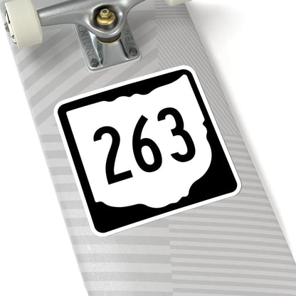 OH-263 1967 (Ohio) (Road Sign) STICKER Vinyl Kiss-Cut Decal - The Sticker Space