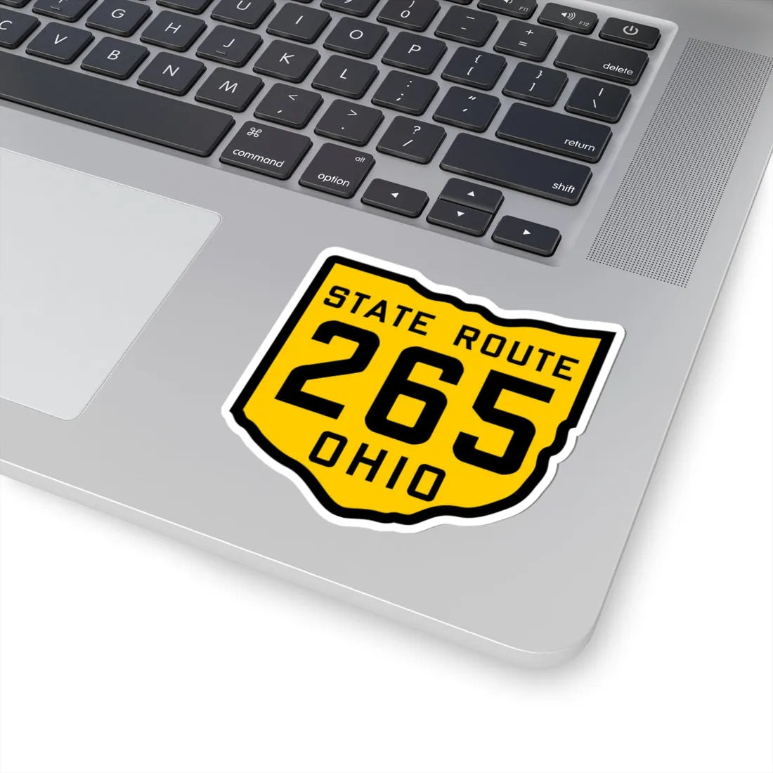 OH-265 1920 (Ohio) (Road Sign) STICKER Vinyl Kiss-Cut Decal - The Sticker Space