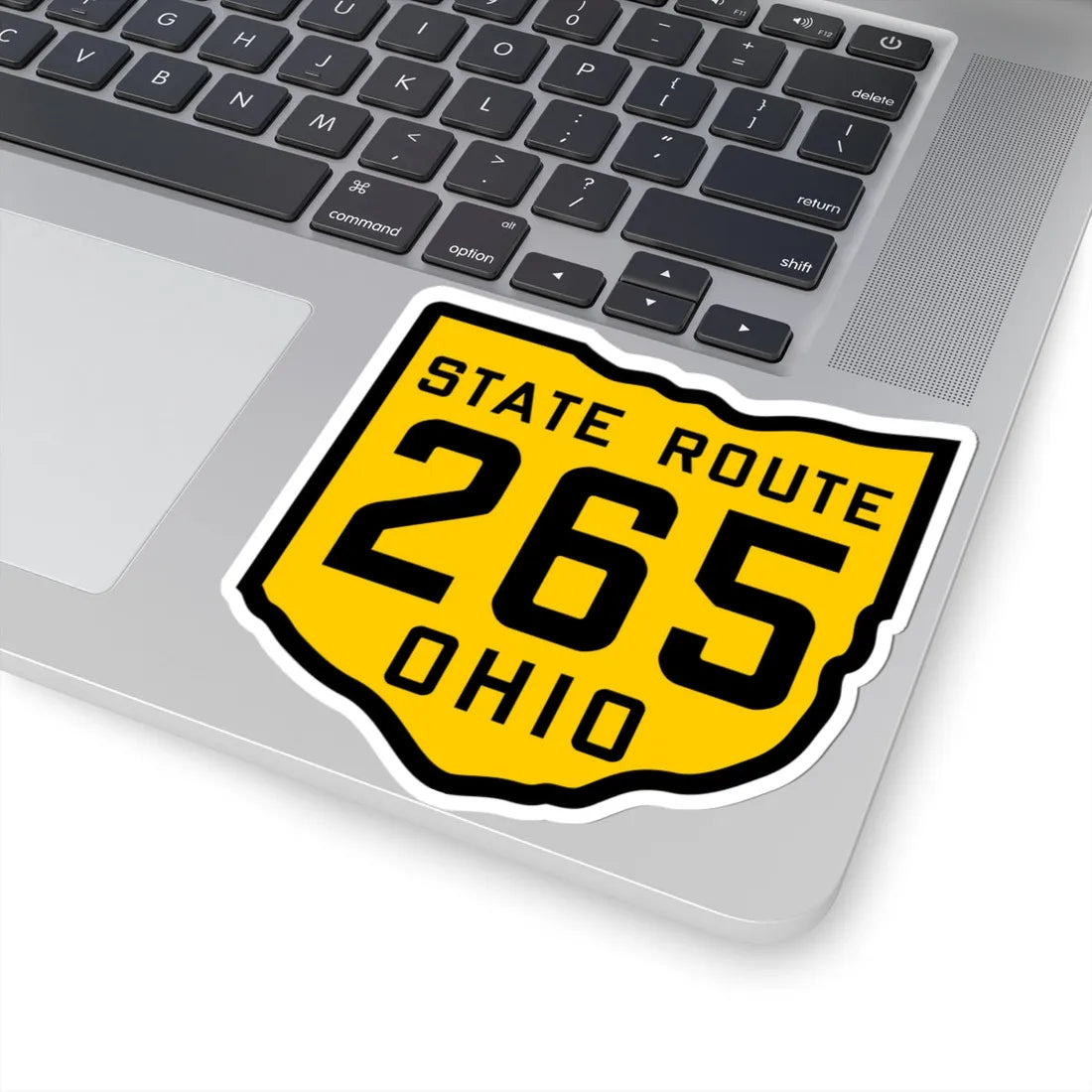 OH-265 1920 (Ohio) (Road Sign) STICKER Vinyl Kiss-Cut Decal - The Sticker Space