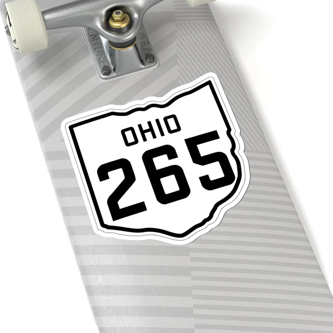 OH-265 1927 (Ohio) (Road Sign) STICKER Vinyl Kiss-Cut Decal - The Sticker Space