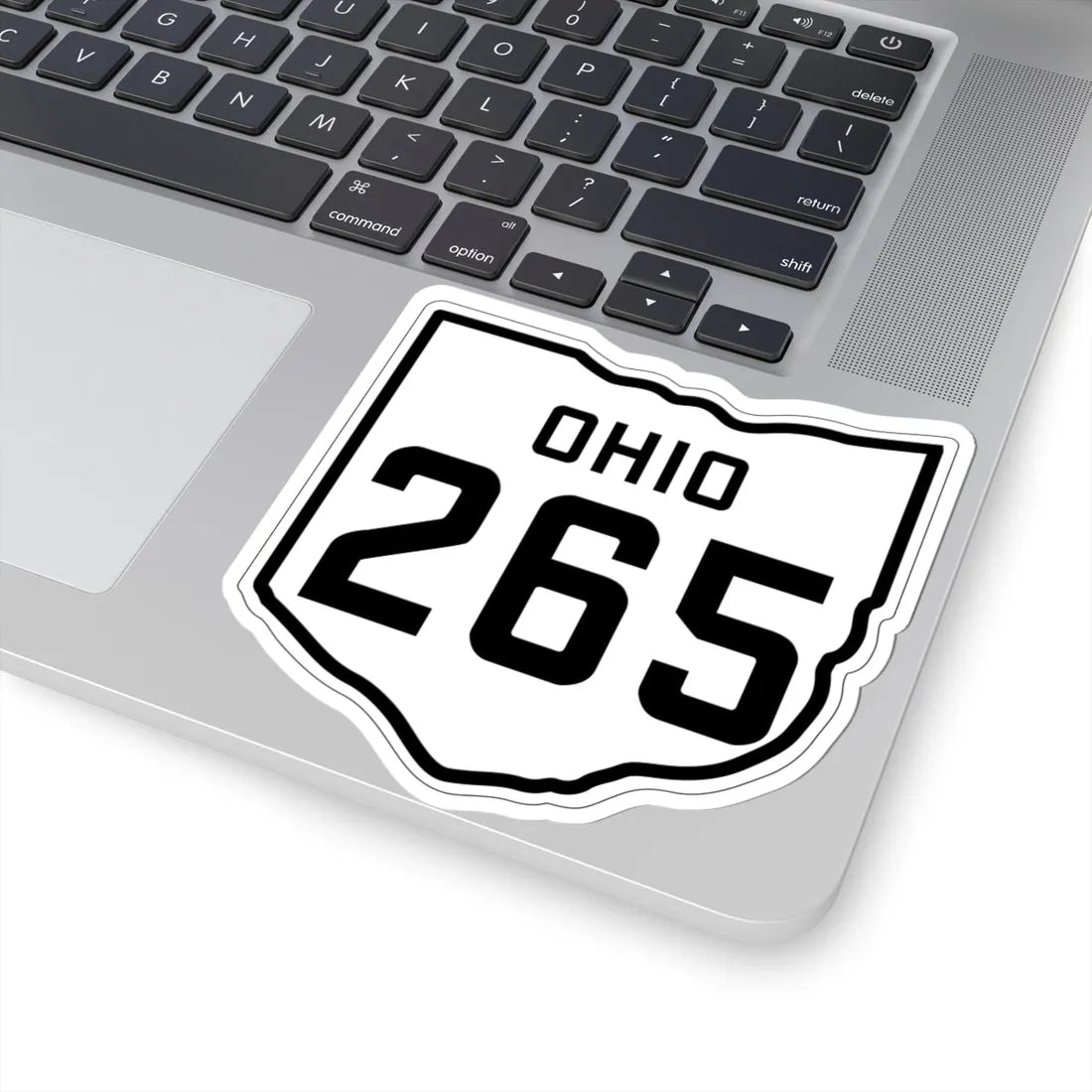 OH-265 1927 (Ohio) (Road Sign) STICKER Vinyl Kiss-Cut Decal - The Sticker Space