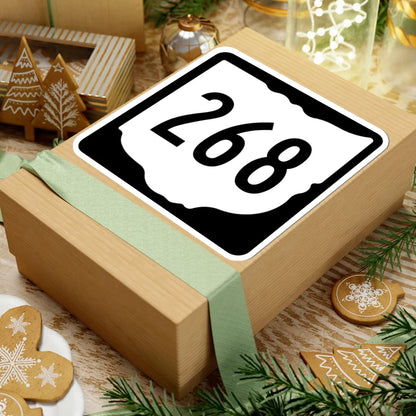 OH-268 1967 (Ohio) (Road Sign) STICKER Vinyl Kiss-Cut Decal - The Sticker Space