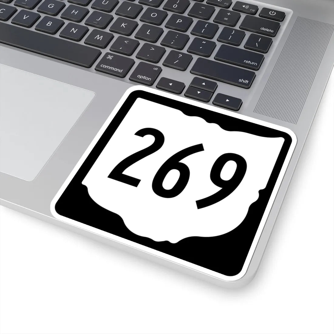 OH-269 1967 (Ohio) (Road Sign) STICKER Vinyl Kiss-Cut Decal - The Sticker Space