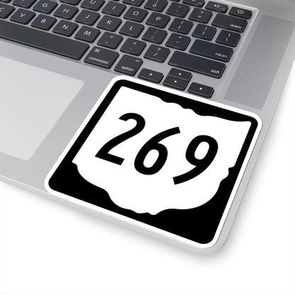 OH-269 1967 (Ohio) (Road Sign) STICKER Vinyl Kiss-Cut Decal - The Sticker Space