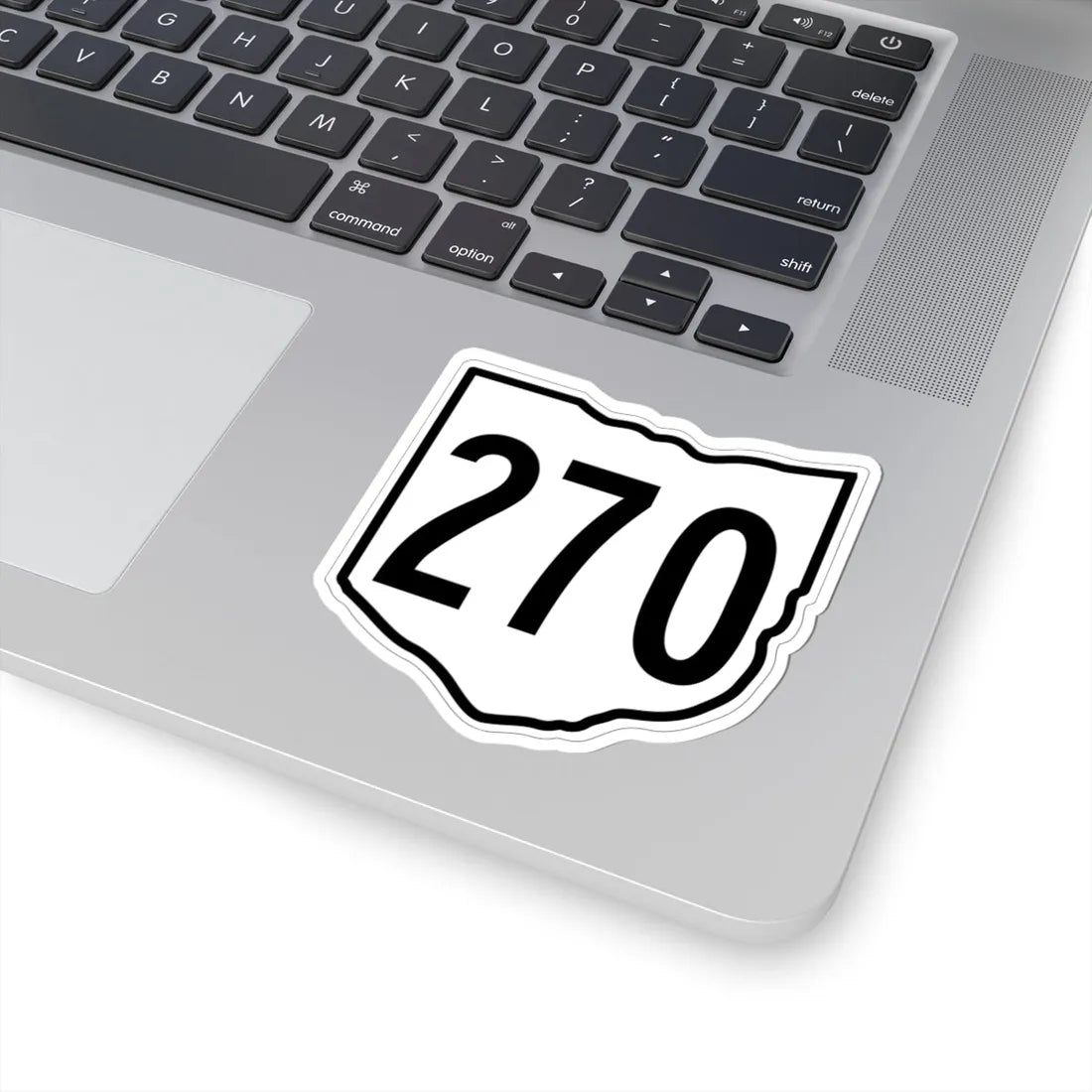 OH-270 1960 (Ohio) (Road Sign) STICKER Vinyl Kiss-Cut Decal - The Sticker Space