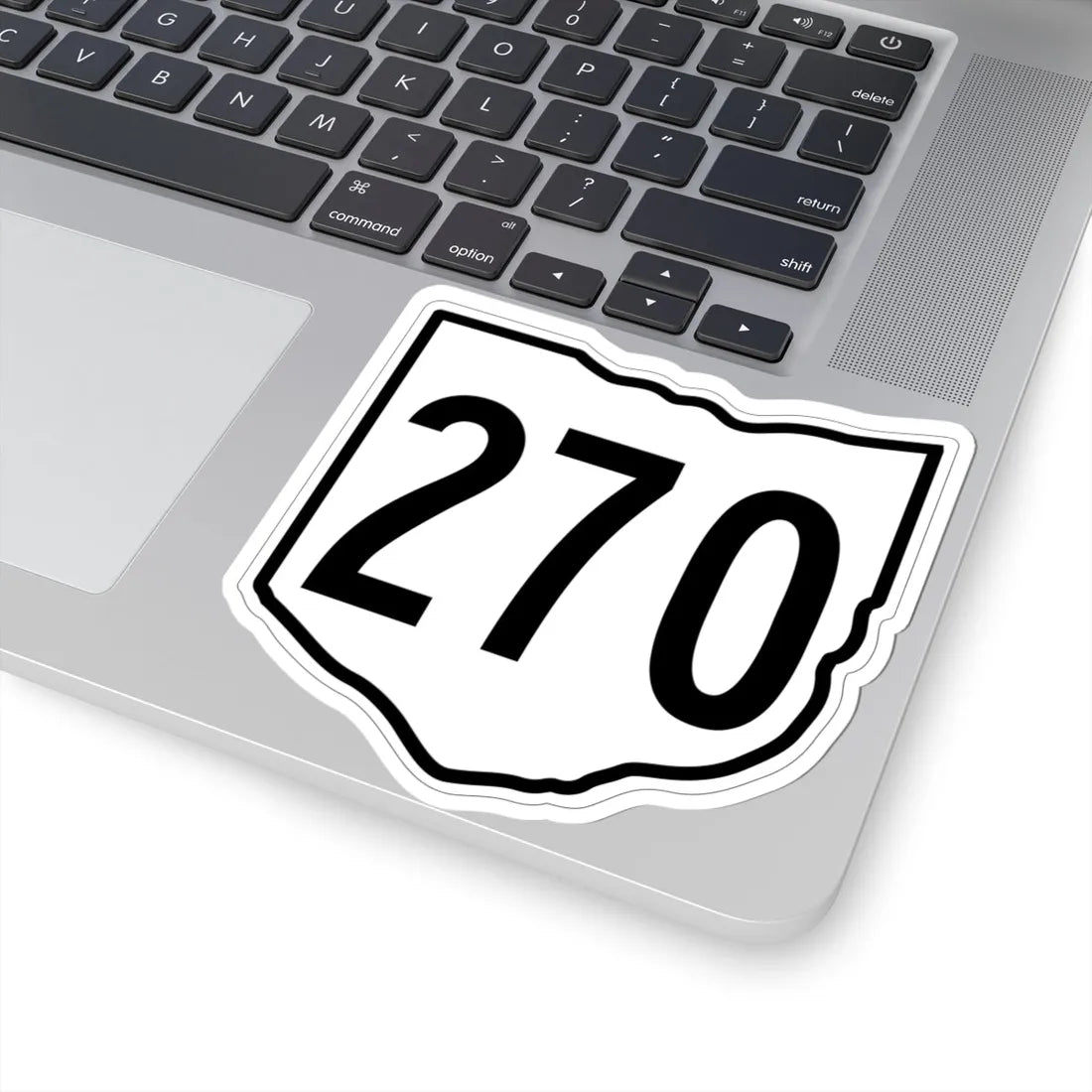 OH-270 1960 (Ohio) (Road Sign) STICKER Vinyl Kiss-Cut Decal - The Sticker Space