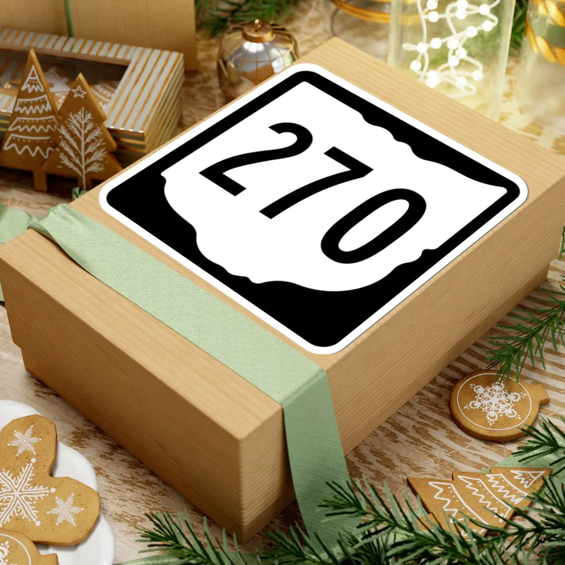 OH-270 1967 (Ohio) (Road Sign) STICKER Vinyl Kiss-Cut Decal - The Sticker Space