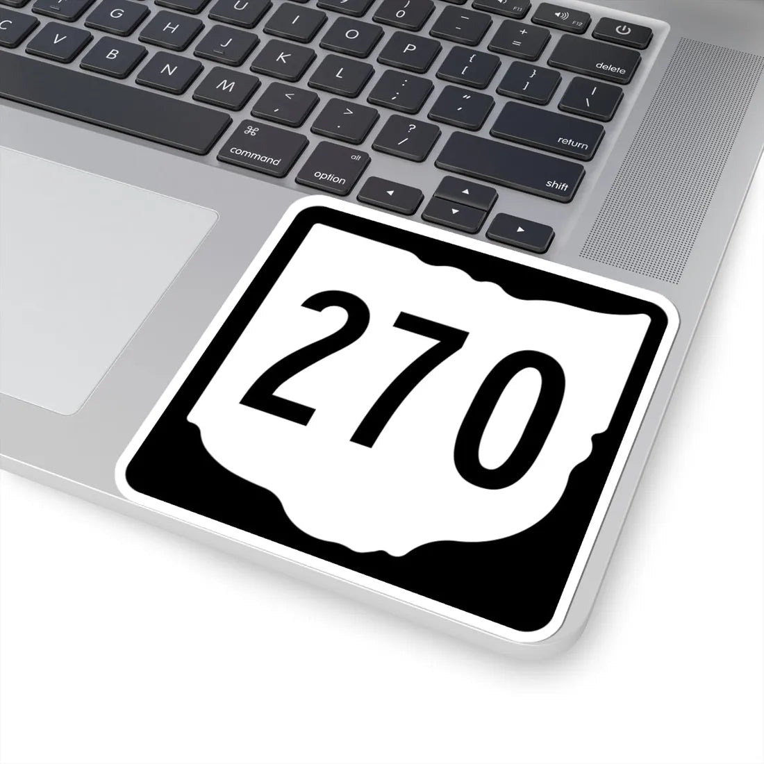 OH-270 1967 (Ohio) (Road Sign) STICKER Vinyl Kiss-Cut Decal - The Sticker Space