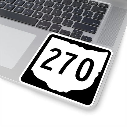 OH-270 1967 (Ohio) (Road Sign) STICKER Vinyl Kiss-Cut Decal - The Sticker Space