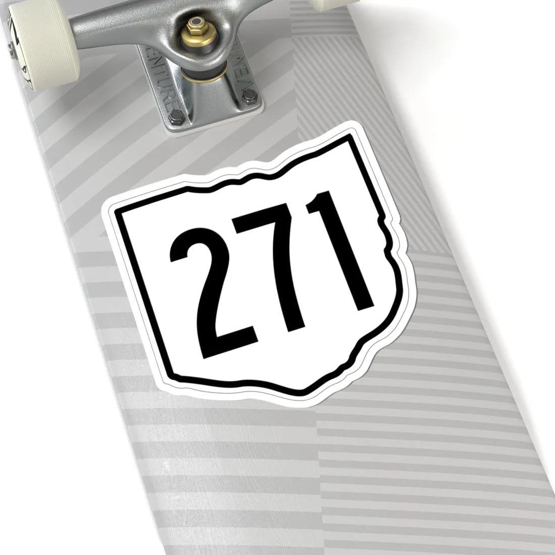 OH-271 1960 (Ohio) (Road Sign) STICKER Vinyl Kiss-Cut Decal - The Sticker Space