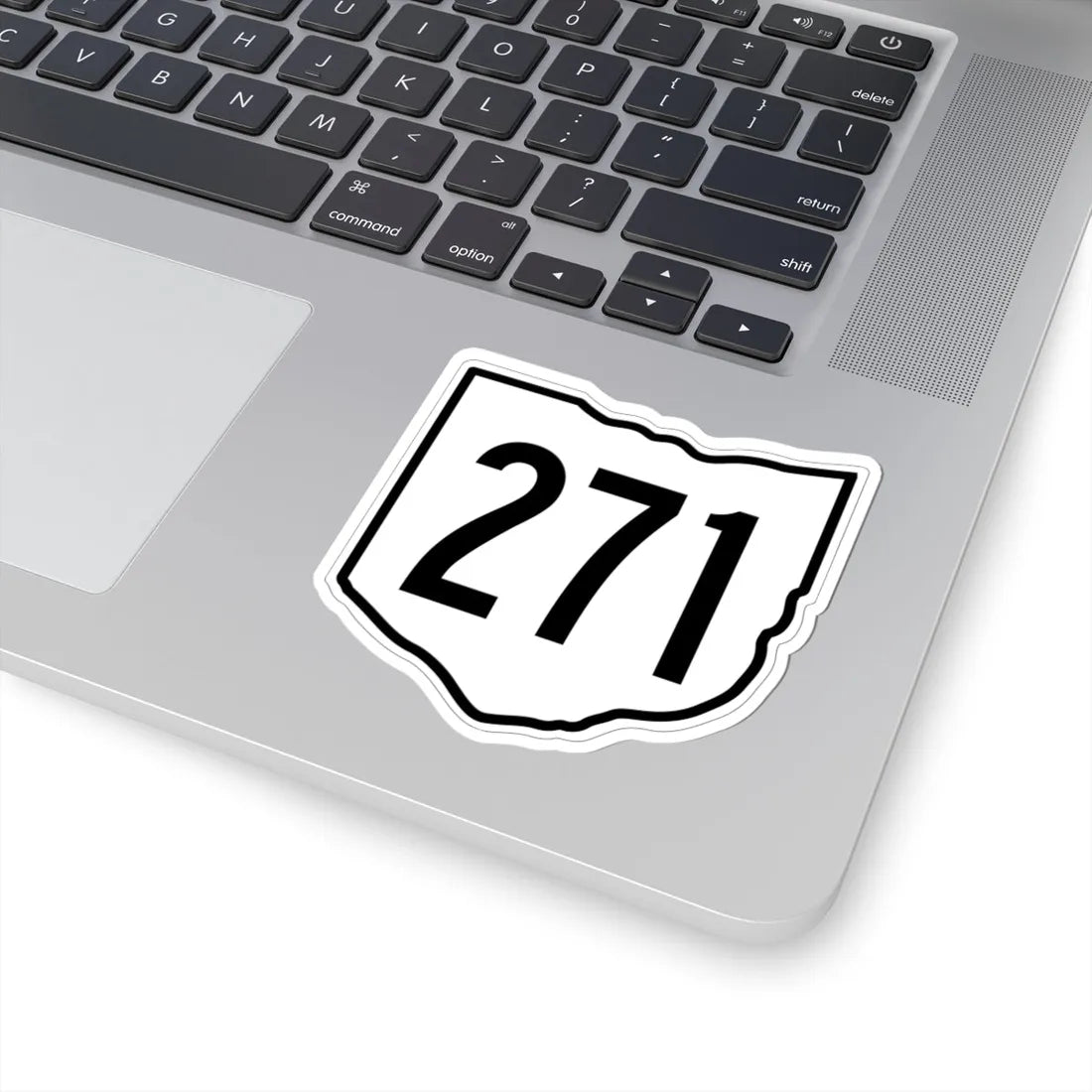 OH-271 1960 (Ohio) (Road Sign) STICKER Vinyl Kiss-Cut Decal - The Sticker Space