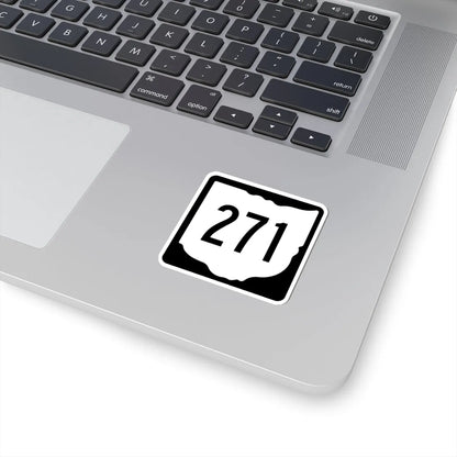 OH-271 1967 (Ohio) (Road Sign) STICKER Vinyl Kiss-Cut Decal - The Sticker Space