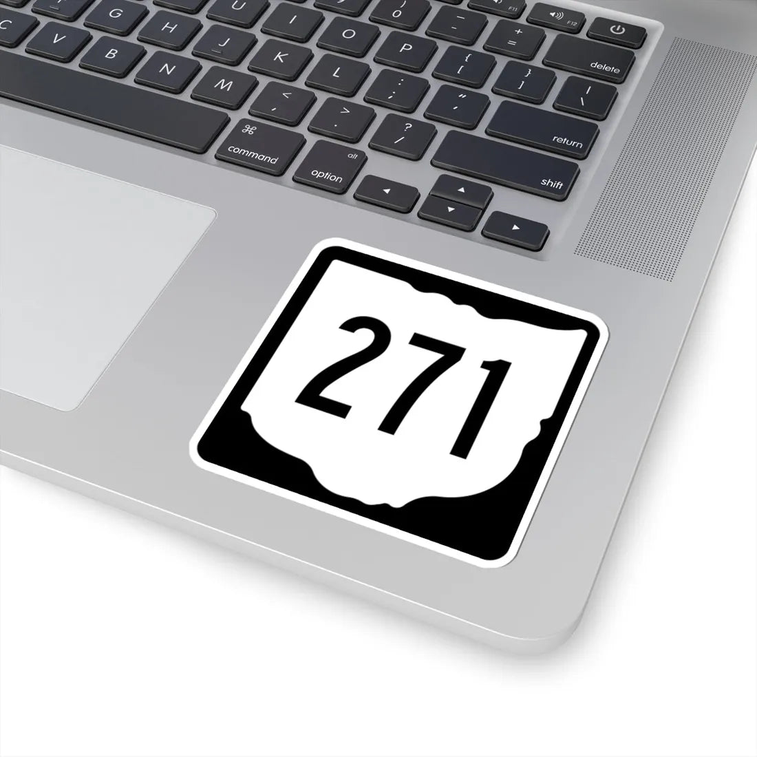 OH-271 1967 (Ohio) (Road Sign) STICKER Vinyl Kiss-Cut Decal - The Sticker Space