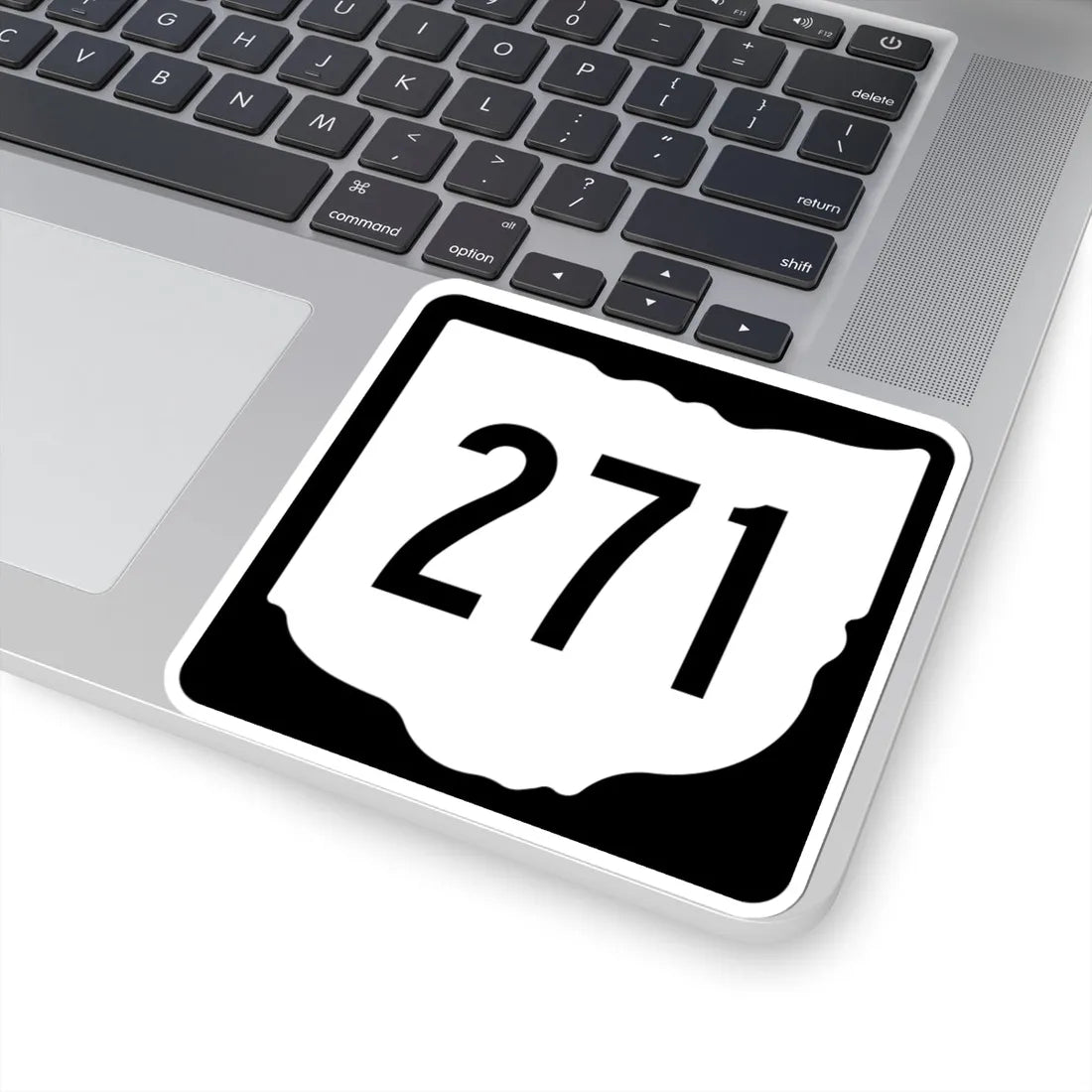 OH-271 1967 (Ohio) (Road Sign) STICKER Vinyl Kiss-Cut Decal - The Sticker Space