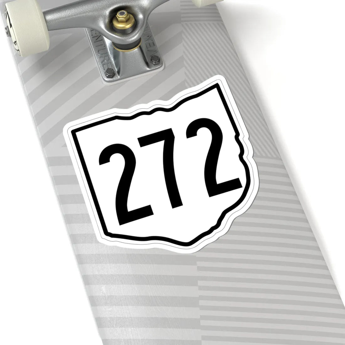 OH-272 1960 (Ohio) (Road Sign) STICKER Vinyl Kiss-Cut Decal - The Sticker Space