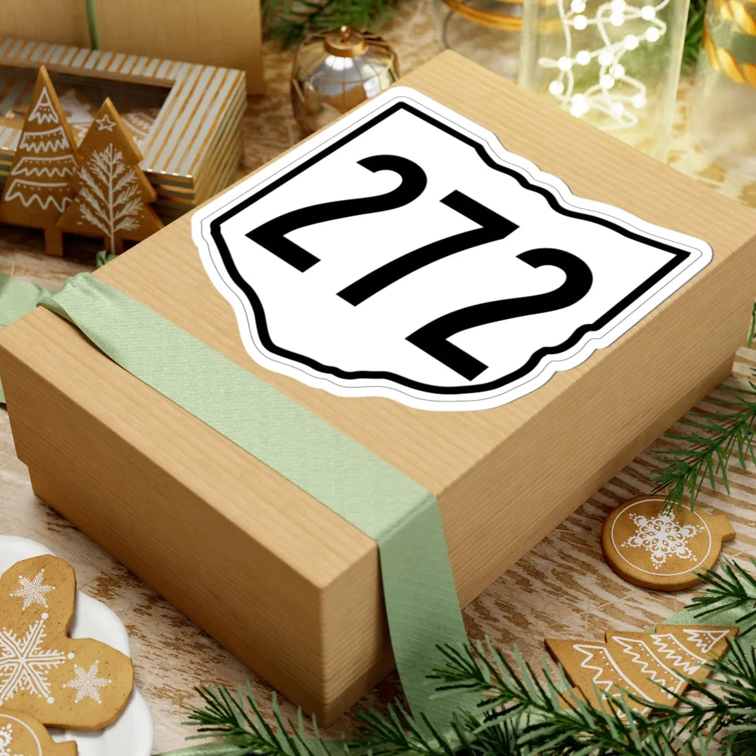 OH-272 1960 (Ohio) (Road Sign) STICKER Vinyl Kiss-Cut Decal - The Sticker Space