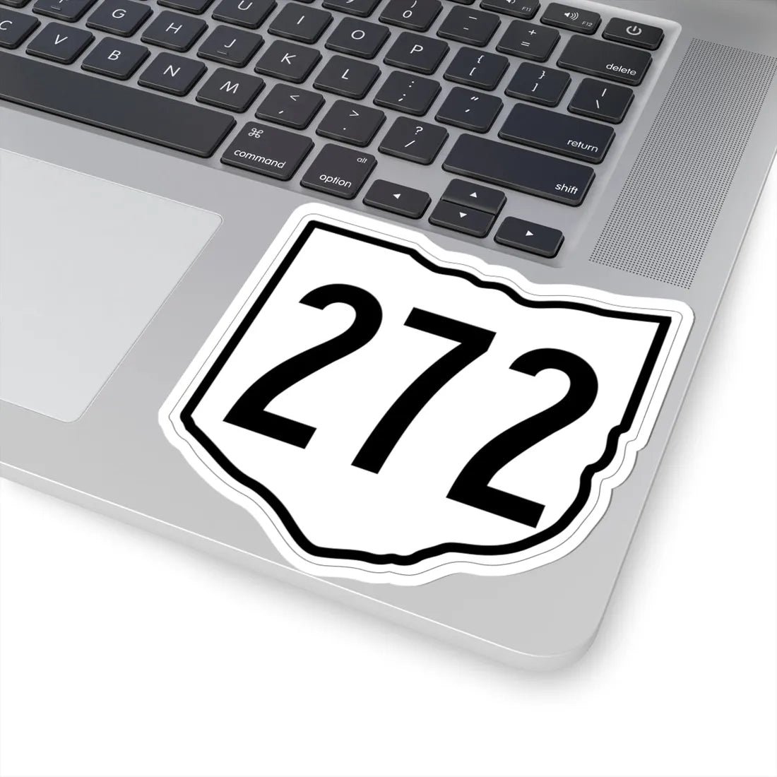 OH-272 1960 (Ohio) (Road Sign) STICKER Vinyl Kiss-Cut Decal - The Sticker Space