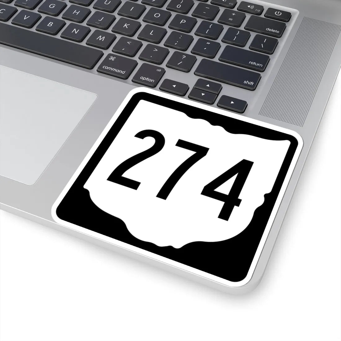 OH-274 1967 (Ohio) (Road Sign) STICKER Vinyl Kiss-Cut Decal - The Sticker Space