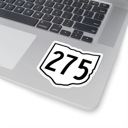 OH-275 1960 (Ohio) (Road Sign) STICKER Vinyl Kiss-Cut Decal - The Sticker Space