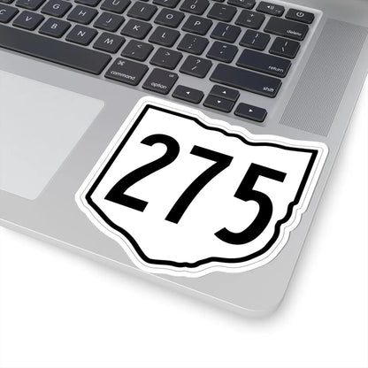 OH-275 1960 (Ohio) (Road Sign) STICKER Vinyl Kiss-Cut Decal - The Sticker Space