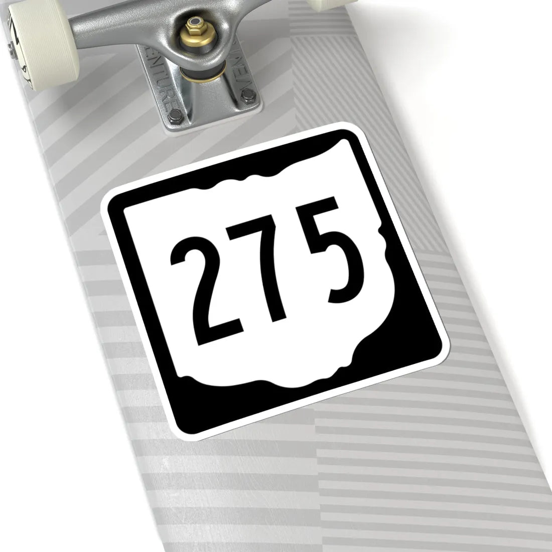 OH-275 1967 (Ohio) (Road Sign) STICKER Vinyl Kiss-Cut Decal - The Sticker Space