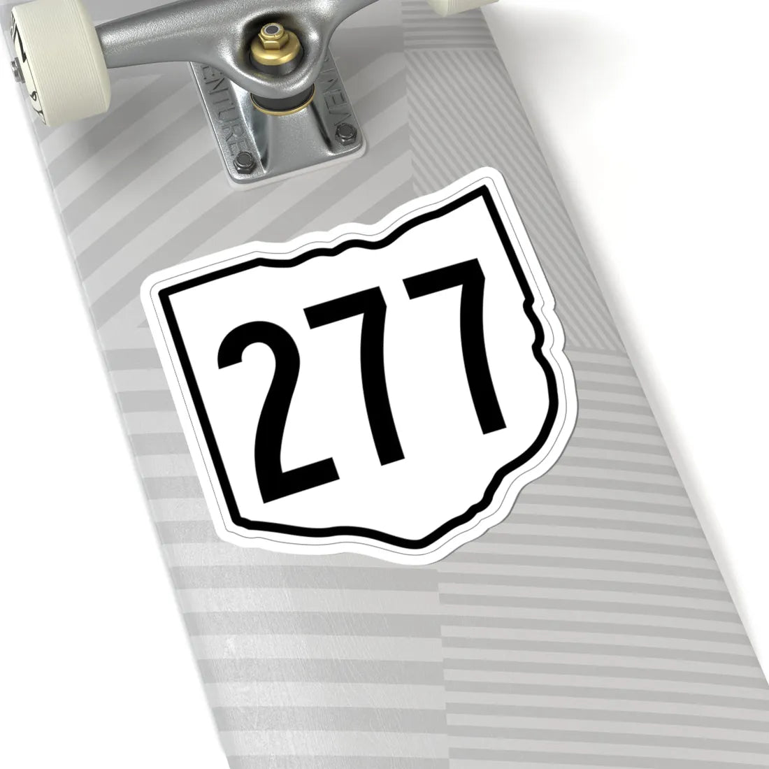 OH-277 1960 (Ohio) (Road Sign) STICKER Vinyl Kiss-Cut Decal - The Sticker Space