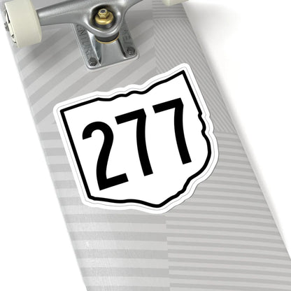 OH-277 1960 (Ohio) (Road Sign) STICKER Vinyl Kiss-Cut Decal - The Sticker Space