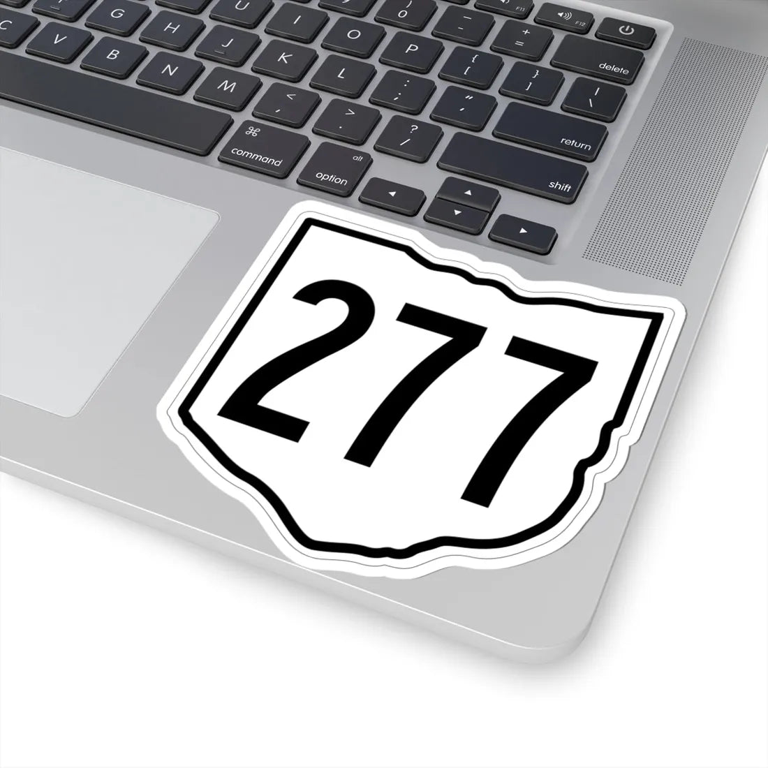 OH-277 1960 (Ohio) (Road Sign) STICKER Vinyl Kiss-Cut Decal - The Sticker Space