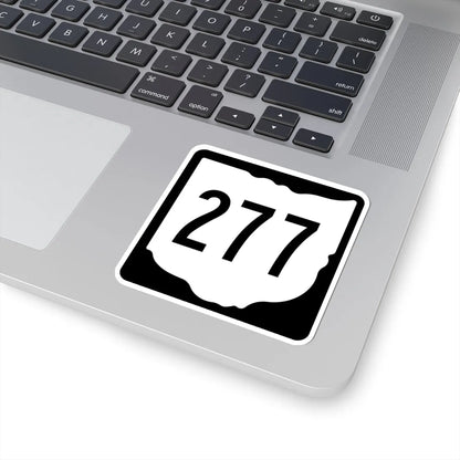 OH-277 1967 (Ohio) (Road Sign) STICKER Vinyl Kiss-Cut Decal - The Sticker Space
