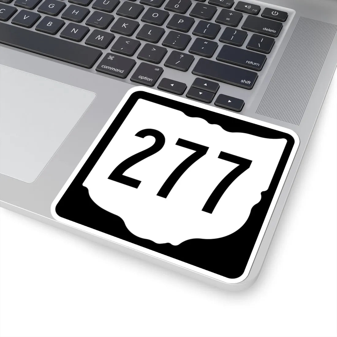 OH-277 1967 (Ohio) (Road Sign) STICKER Vinyl Kiss-Cut Decal - The Sticker Space