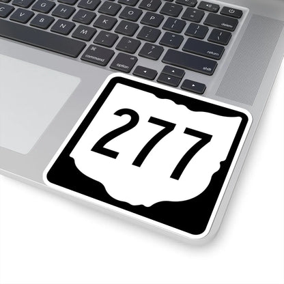 OH-277 1967 (Ohio) (Road Sign) STICKER Vinyl Kiss-Cut Decal - The Sticker Space