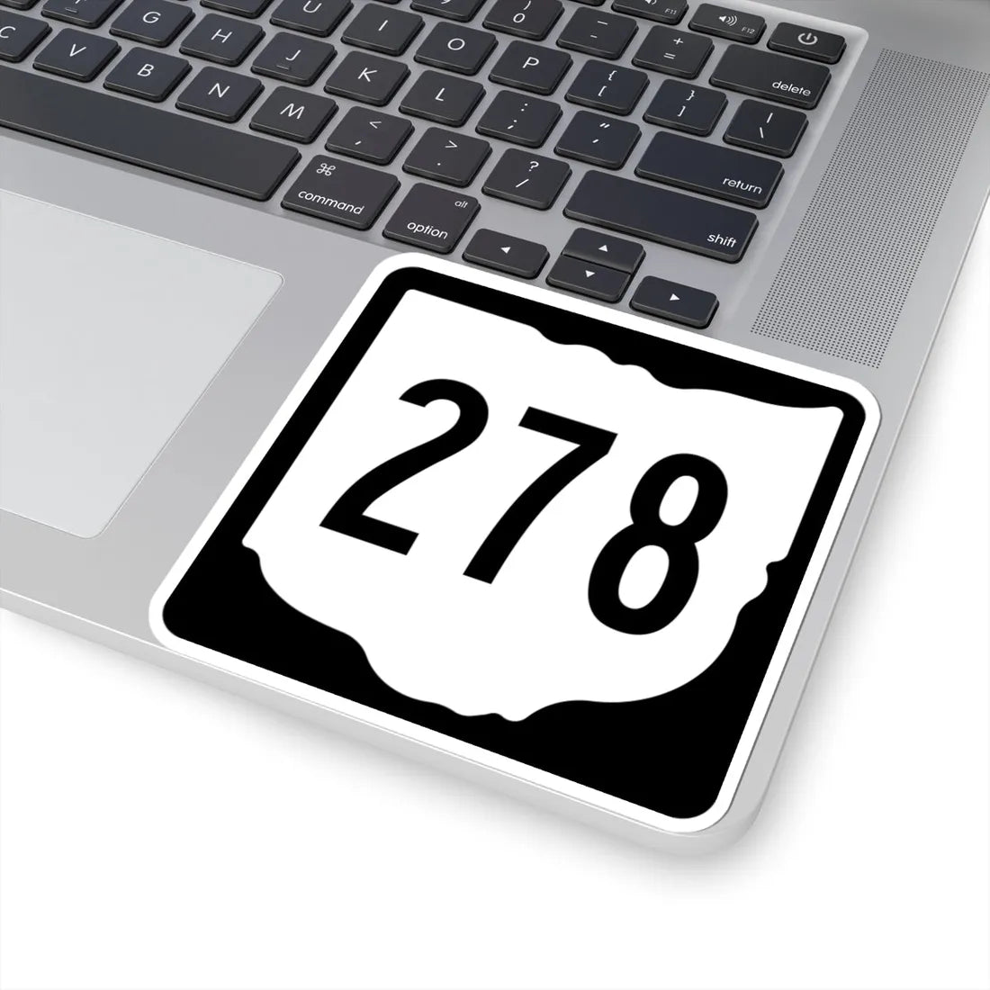 OH-278 1967 (Ohio) (Road Sign) STICKER Vinyl Kiss-Cut Decal - The Sticker Space