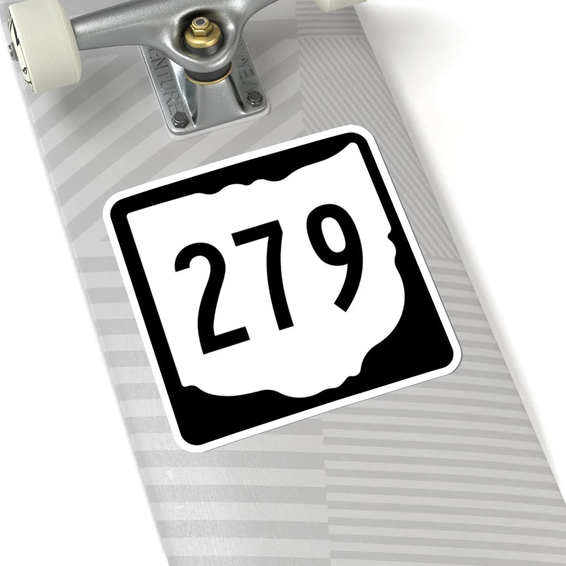 OH-279 1967 (Ohio) (Road Sign) STICKER Vinyl Kiss-Cut Decal - The Sticker Space