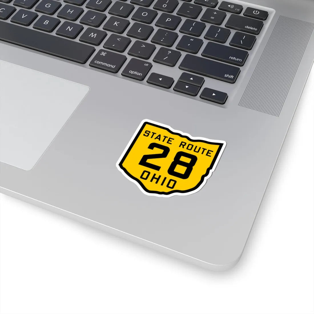 OH-28 1920 (Ohio) (Road Sign) STICKER Vinyl Kiss-Cut Decal - The Sticker Space