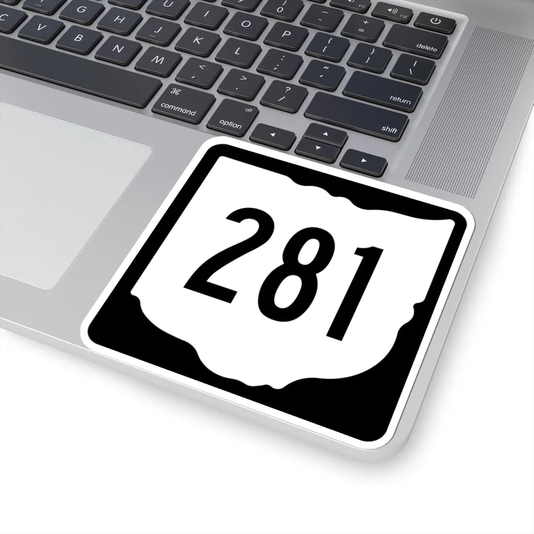 OH-281 1967 (Ohio) (Road Sign) STICKER Vinyl Kiss-Cut Decal - The Sticker Space