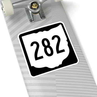 OH-282 1967 (Ohio) (Road Sign) STICKER Vinyl Kiss-Cut Decal - The Sticker Space