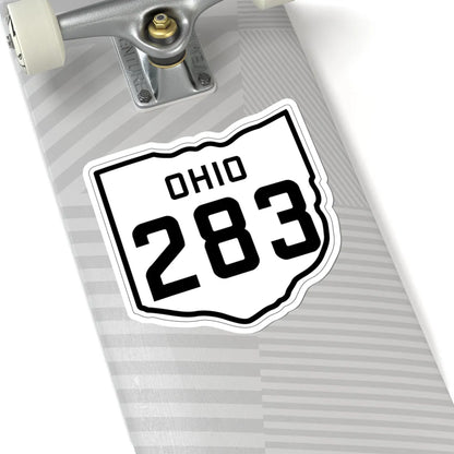 OH-283 1927 (Ohio) (Road Sign) STICKER Vinyl Kiss-Cut Decal - The Sticker Space
