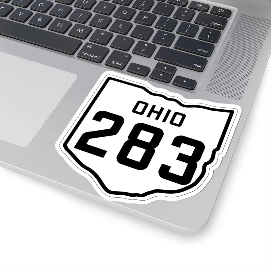 OH-283 1927 (Ohio) (Road Sign) STICKER Vinyl Kiss-Cut Decal - The Sticker Space