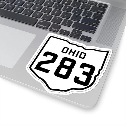OH-283 1927 (Ohio) (Road Sign) STICKER Vinyl Kiss-Cut Decal - The Sticker Space