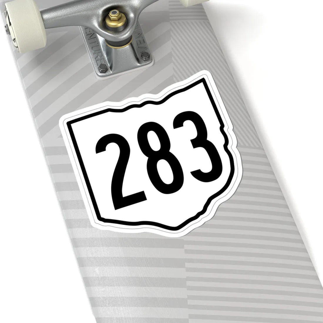 OH-283 1960 (Ohio) (Road Sign) STICKER Vinyl Kiss-Cut Decal - The Sticker Space