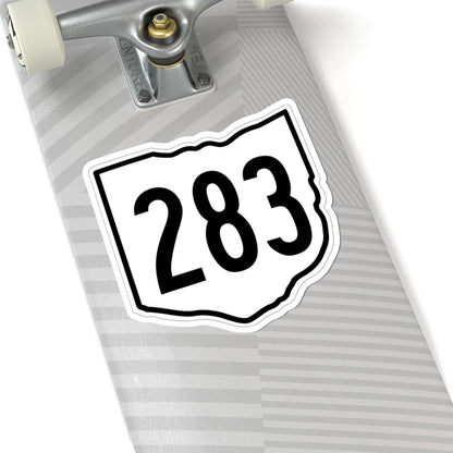 OH-283 1960 (Ohio) (Road Sign) STICKER Vinyl Kiss-Cut Decal - The Sticker Space