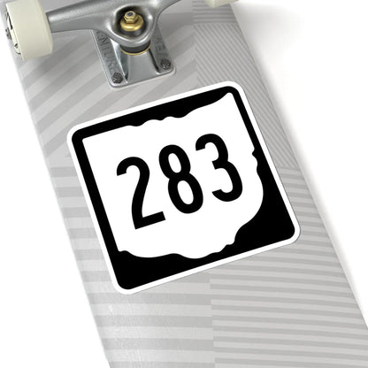 OH-283 1967 (Ohio) (Road Sign) STICKER Vinyl Kiss-Cut Decal - The Sticker Space