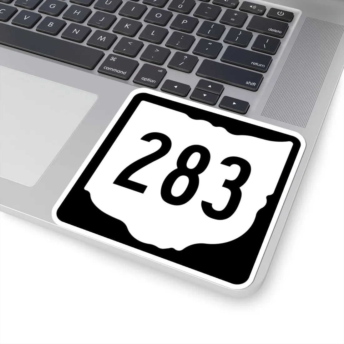 OH-283 1967 (Ohio) (Road Sign) STICKER Vinyl Kiss-Cut Decal - The Sticker Space