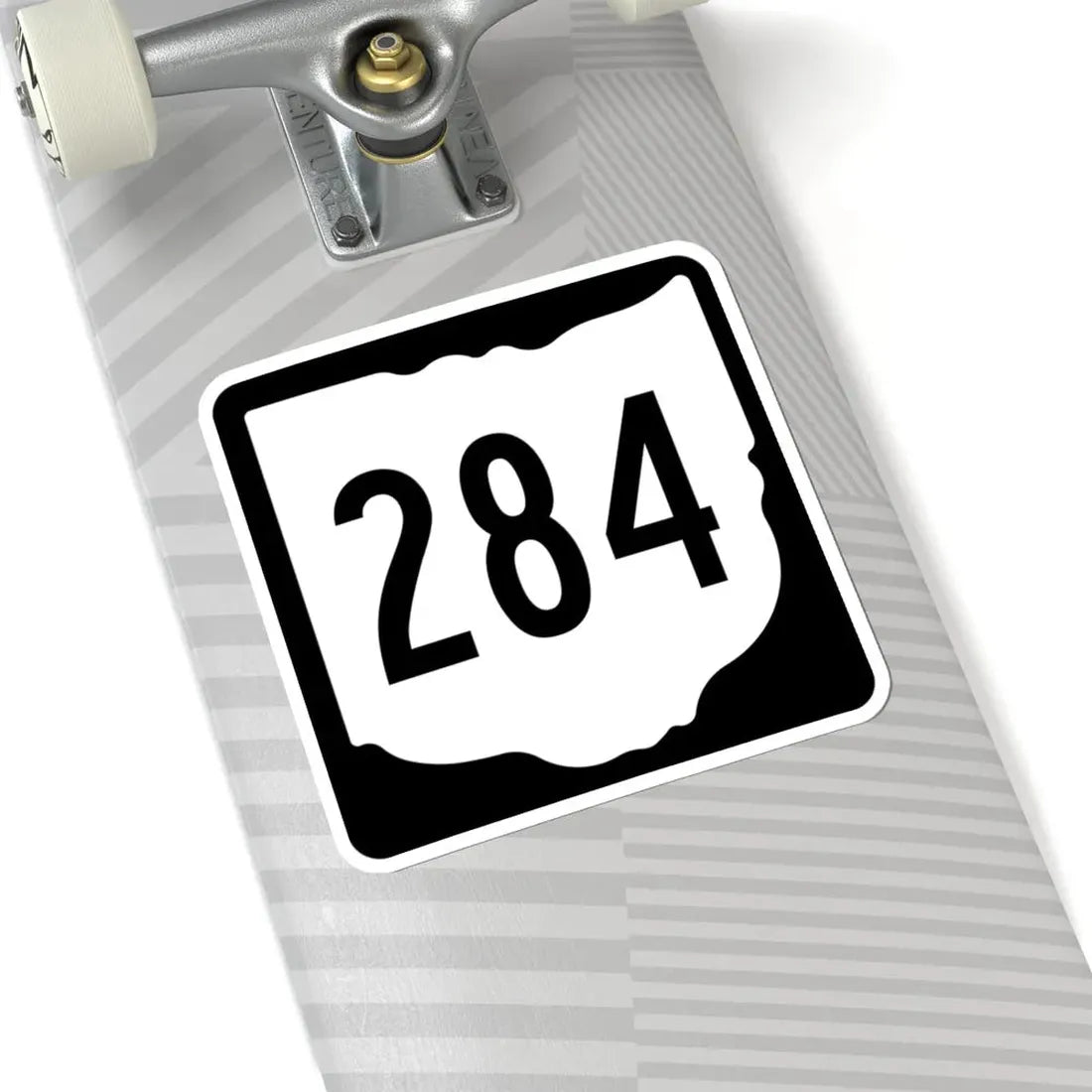 OH-284 1967 (Ohio) (Road Sign) STICKER Vinyl Kiss-Cut Decal - The Sticker Space