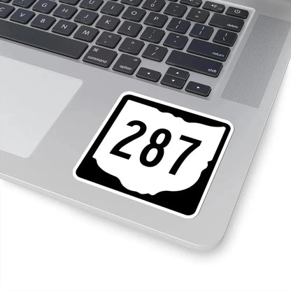 OH-287 1967 (Ohio) (Road Sign) STICKER Vinyl Kiss-Cut Decal - The Sticker Space