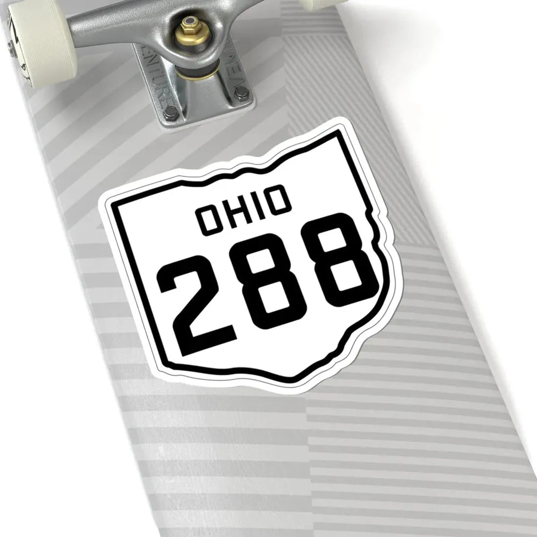 OH-288 1927 (Ohio) (Road Sign) STICKER Vinyl Kiss-Cut Decal - The Sticker Space