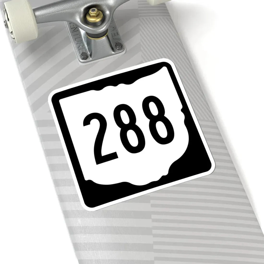 OH-288 1967 (Ohio) (Road Sign) STICKER Vinyl Kiss-Cut Decal - The Sticker Space