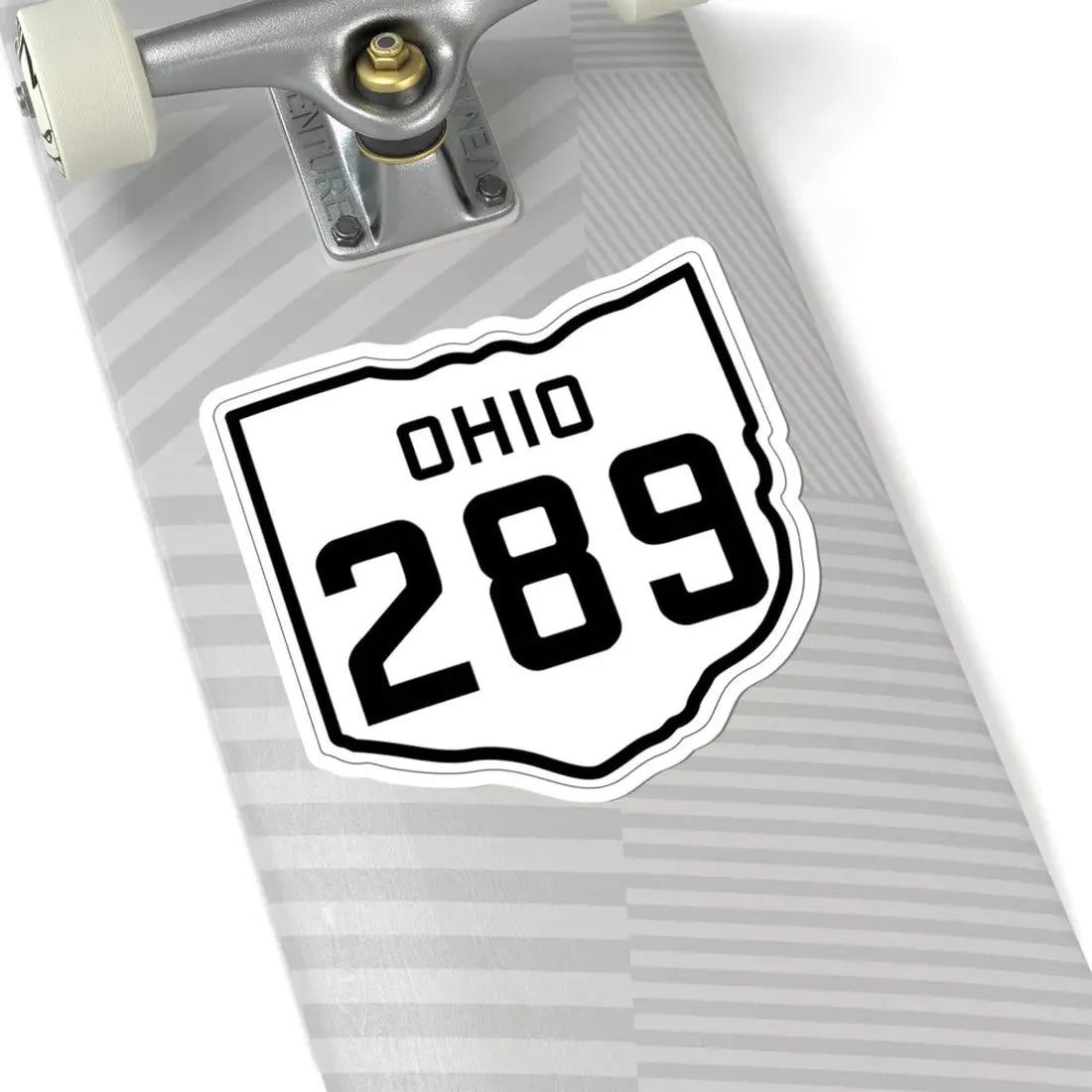 OH-289 1927 (Ohio) (Road Sign) STICKER Vinyl Kiss-Cut Decal - The Sticker Space
