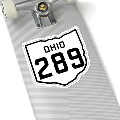 OH-289 1927 (Ohio) (Road Sign) STICKER Vinyl Kiss-Cut Decal - The Sticker Space